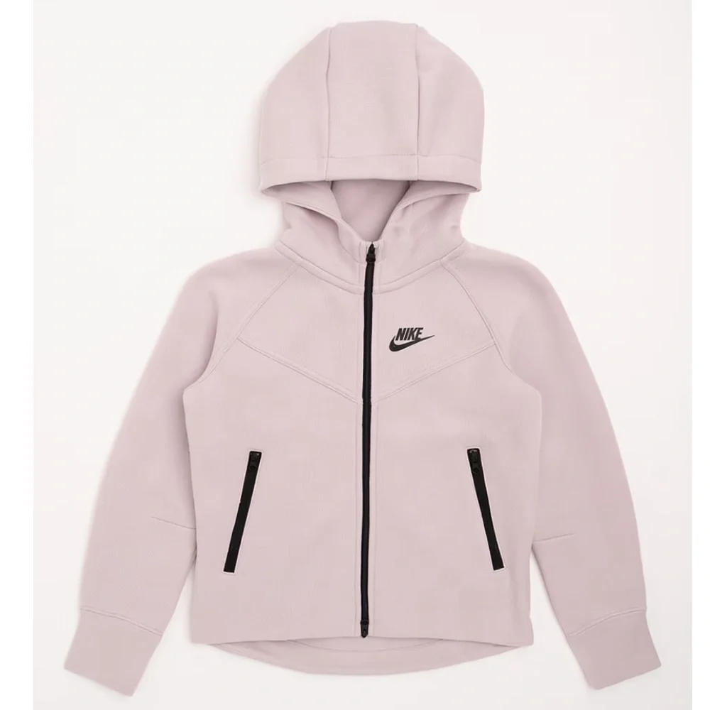Nike Tech Fleece Zip Up in Platinum Violet